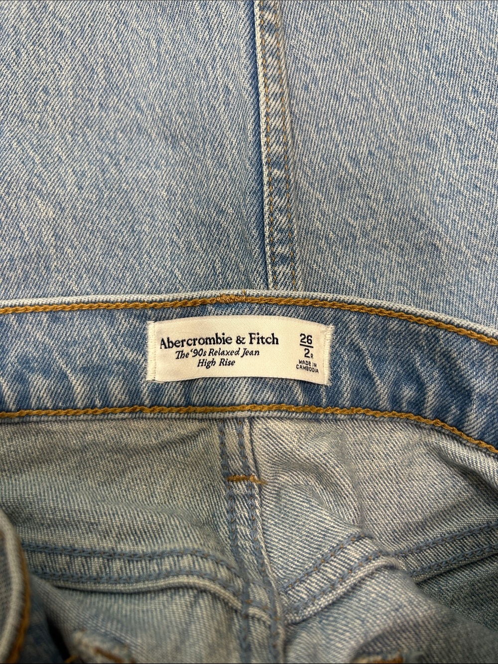 Abercrombie 90s relaxed Jean - Picture 3 of 3